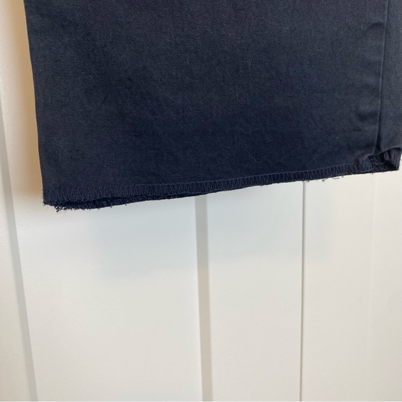 NWT! Japanese Denim Civilianaire Chinos Officer Slim Pants in Navy Blue … - Picture 5 of 11